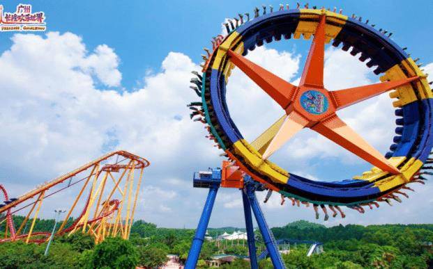 原创广州超大型游乐场配套设施达70多套创造8项世界之最