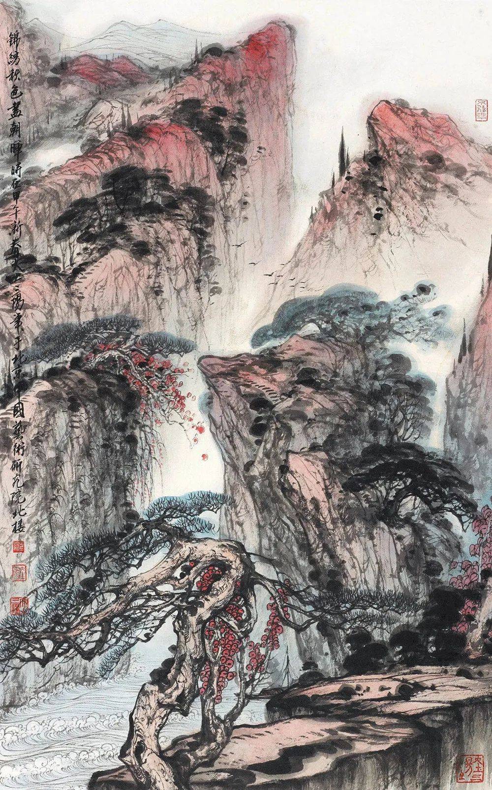 「大土三阳」｜丹青追梦 水墨本色-中国当代书画名家个人云展览_山水画