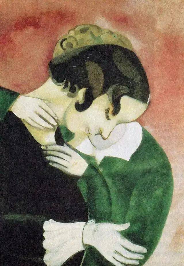 他们的爱情都浓缩在一张张情深意重的画里_夏加尔