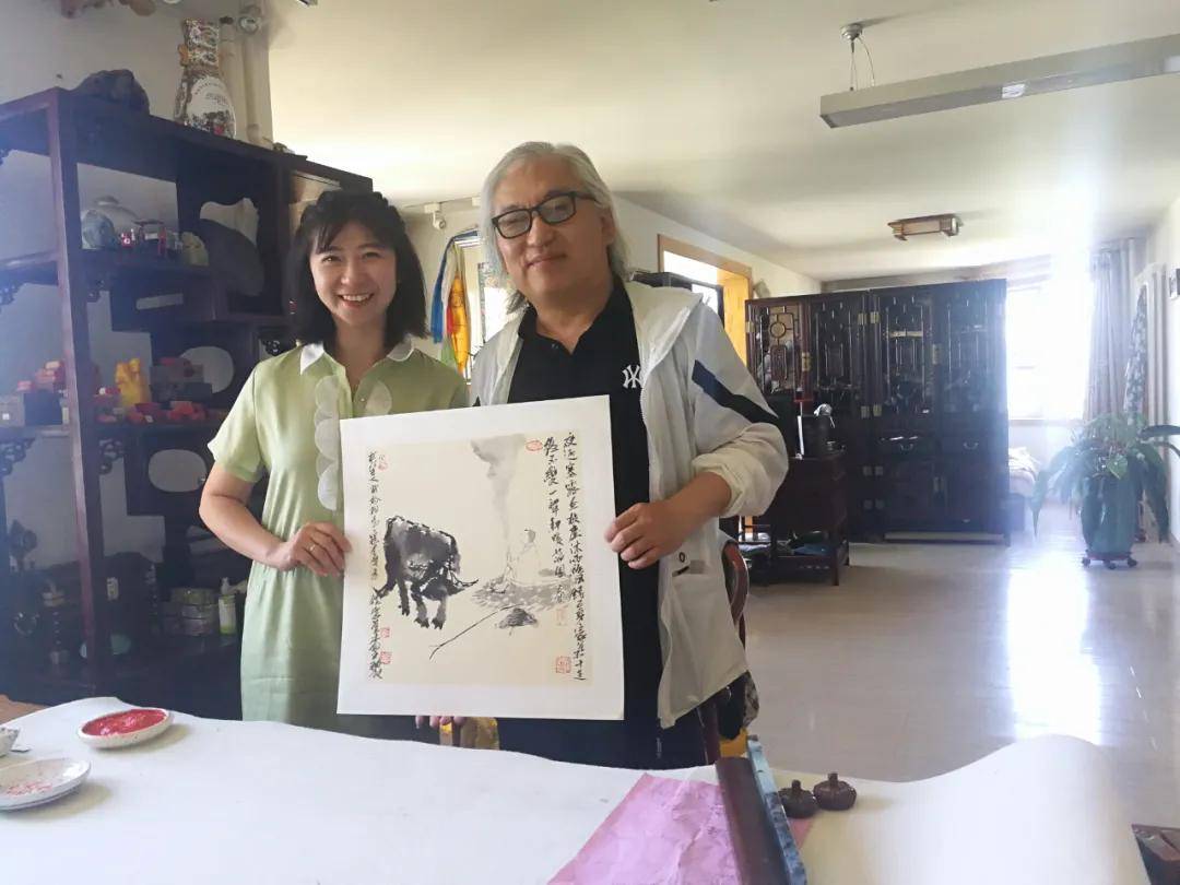 邀请函齐派薪火白石门人翟子萱花鸟画展