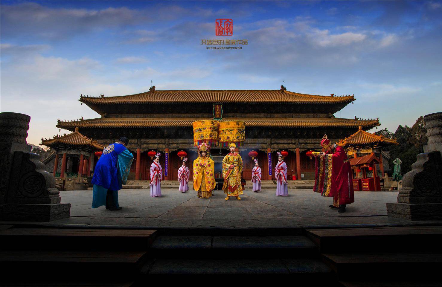 泰山脚下藏着一处宫殿群, 比故宫还要悠久, 历朝皇帝曾到此一游_庙会