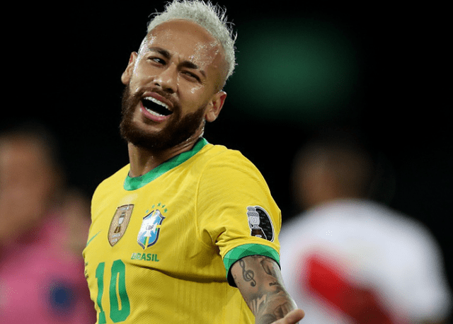 赏心悦目 场均2球的数据!内马尔近6场巴西队比赛:7球5助攻