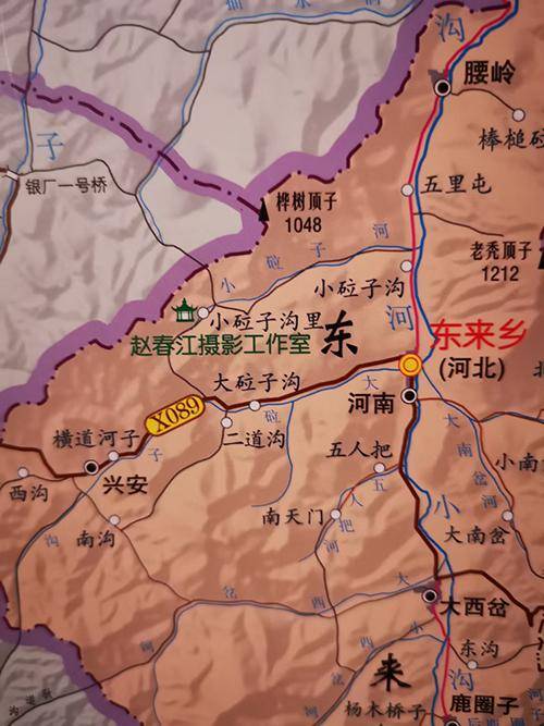 通化县将赵春江工作室地理坐标印上通化县行政区划图