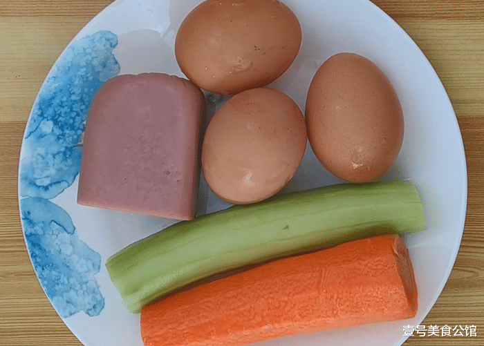 原创火腿蒸蛋的好吃做法营养美味鲜香可口吃一次念念不忘