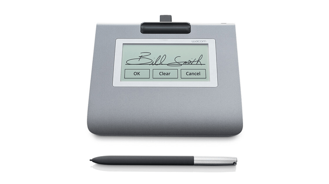电磁|Wacom STU-430签名数位板使用体验
