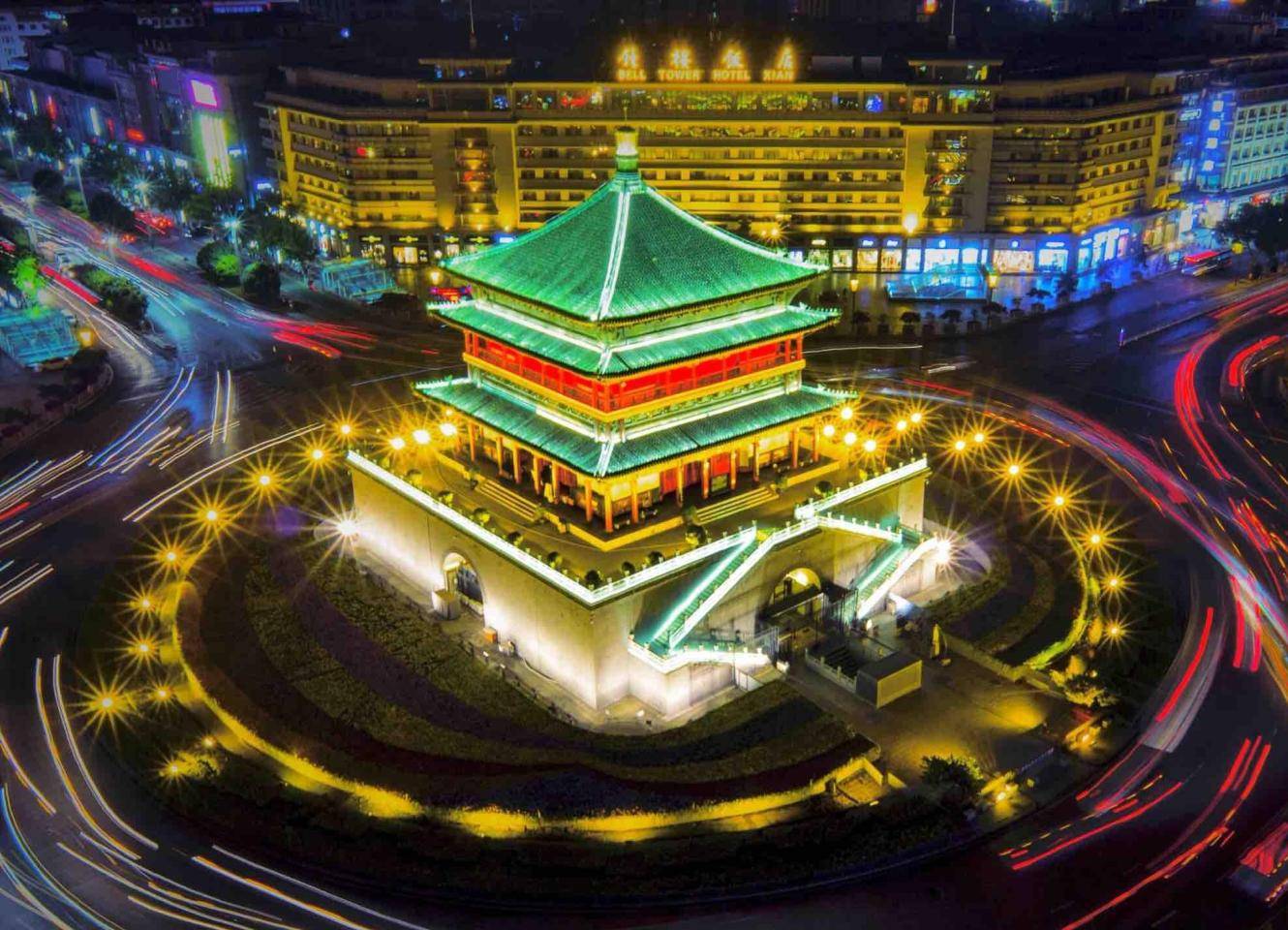 原创中国古代中形制最大,保存最完整的一座钟楼, 悬挂着5吨重的景云钟