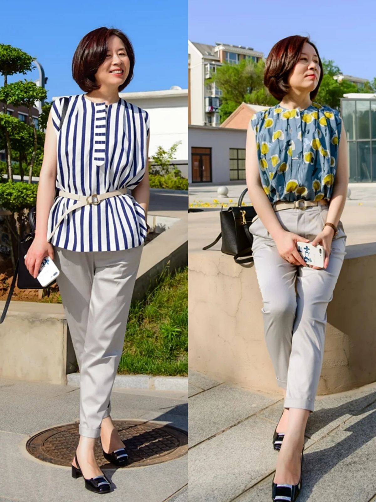 原创60岁女人衣服买再多不如穿好这4种搭法基础款也能比别人优雅