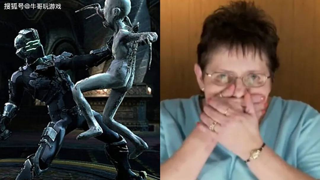 专门去找了一堆中年妈妈来看《死亡空间》的发布预告,噱头就是"能把你