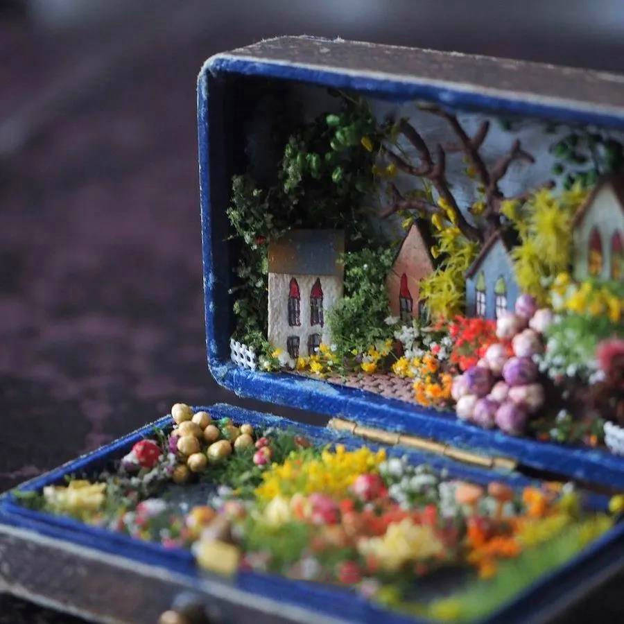 diy微缩世界丨在方寸间邂逅童话里的小人国