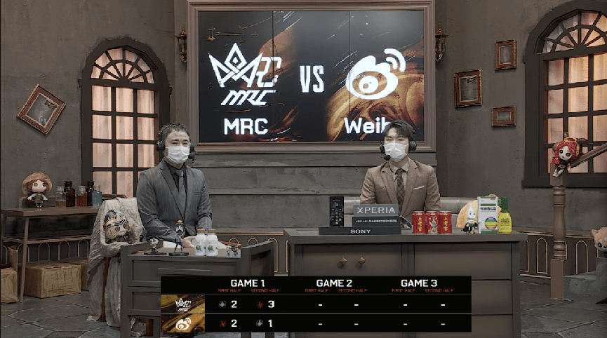 前锋|第五人格2021IVL夏季赛常规赛 MRC vs Weibo 第一局