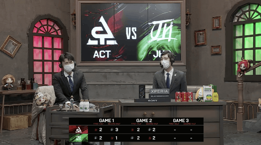 地下室|第五人格2021IVL夏季赛常规赛ACT vs JHS第二局
