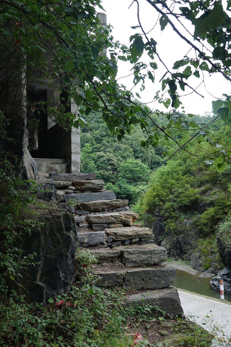 原创走进白河石门景观