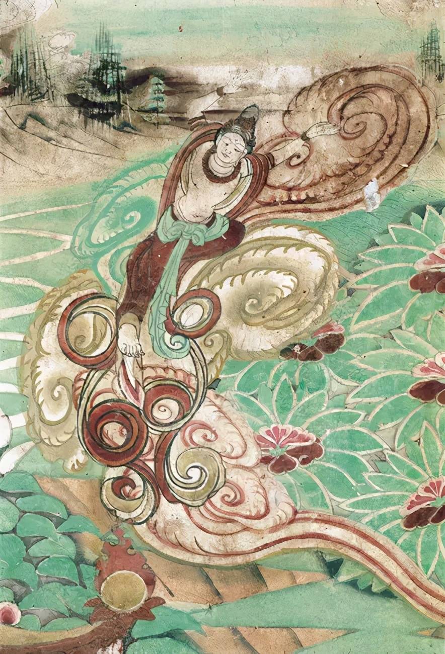 敦煌壁画中的女性造型,美绝了