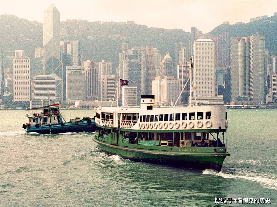 原创老照片1994年的香港东方之珠分外迷人