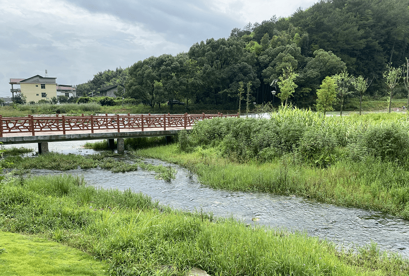 河畅水清岸绿景美光泽饶坪溪小流域