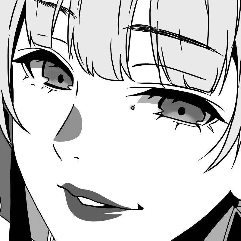 动漫头像| 个性女生黑白漫头