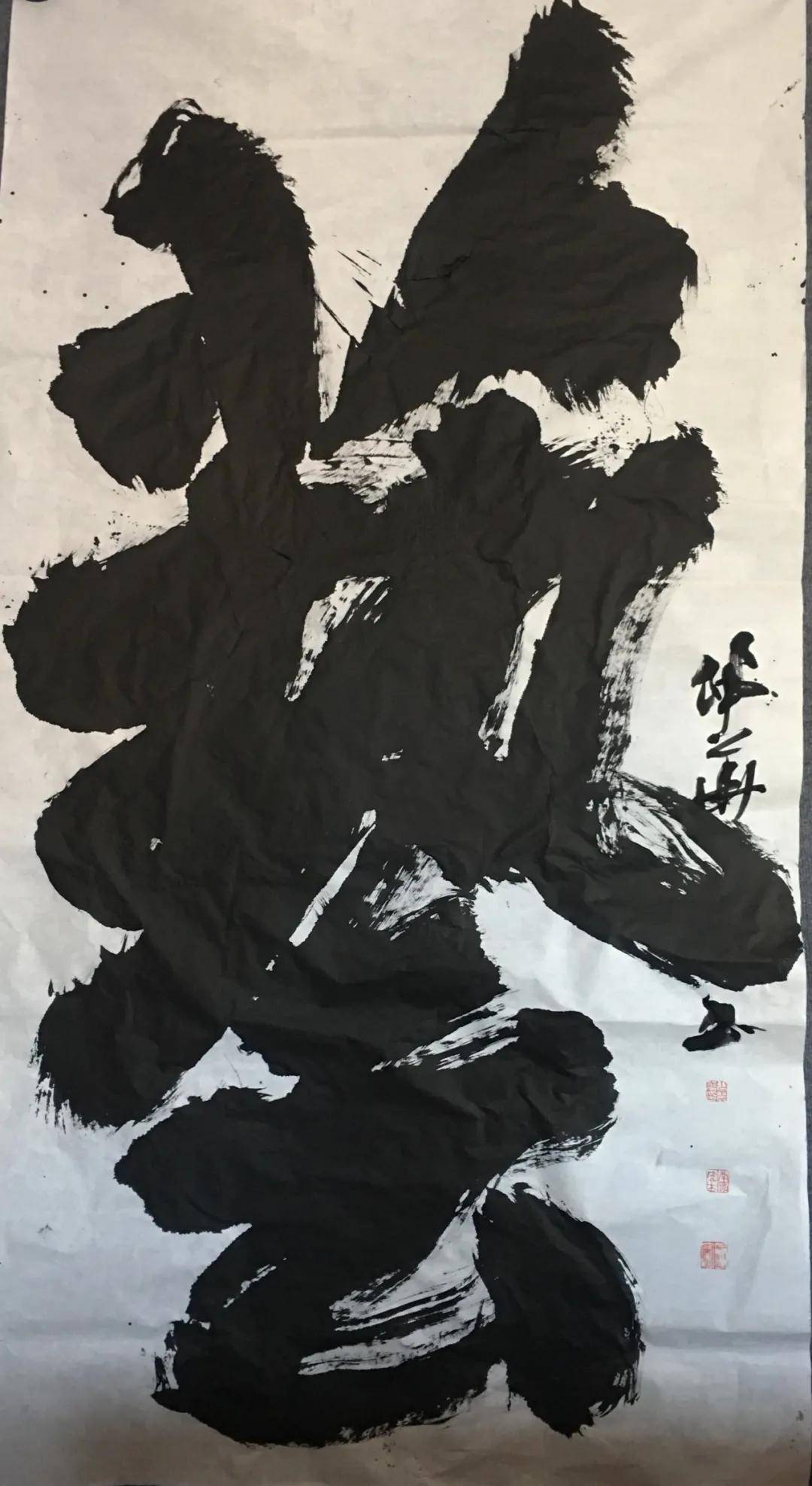 书法家张丽华艺术风采