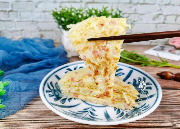 什么|冬天多吃青萝卜,不和面不揉面,煎成早餐饼,香软可口,营养美味