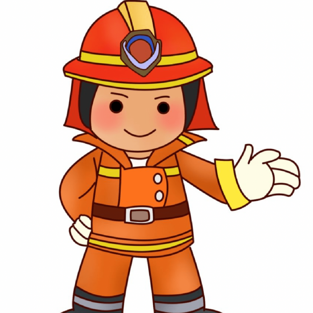 消防兵卡通图片头像图片