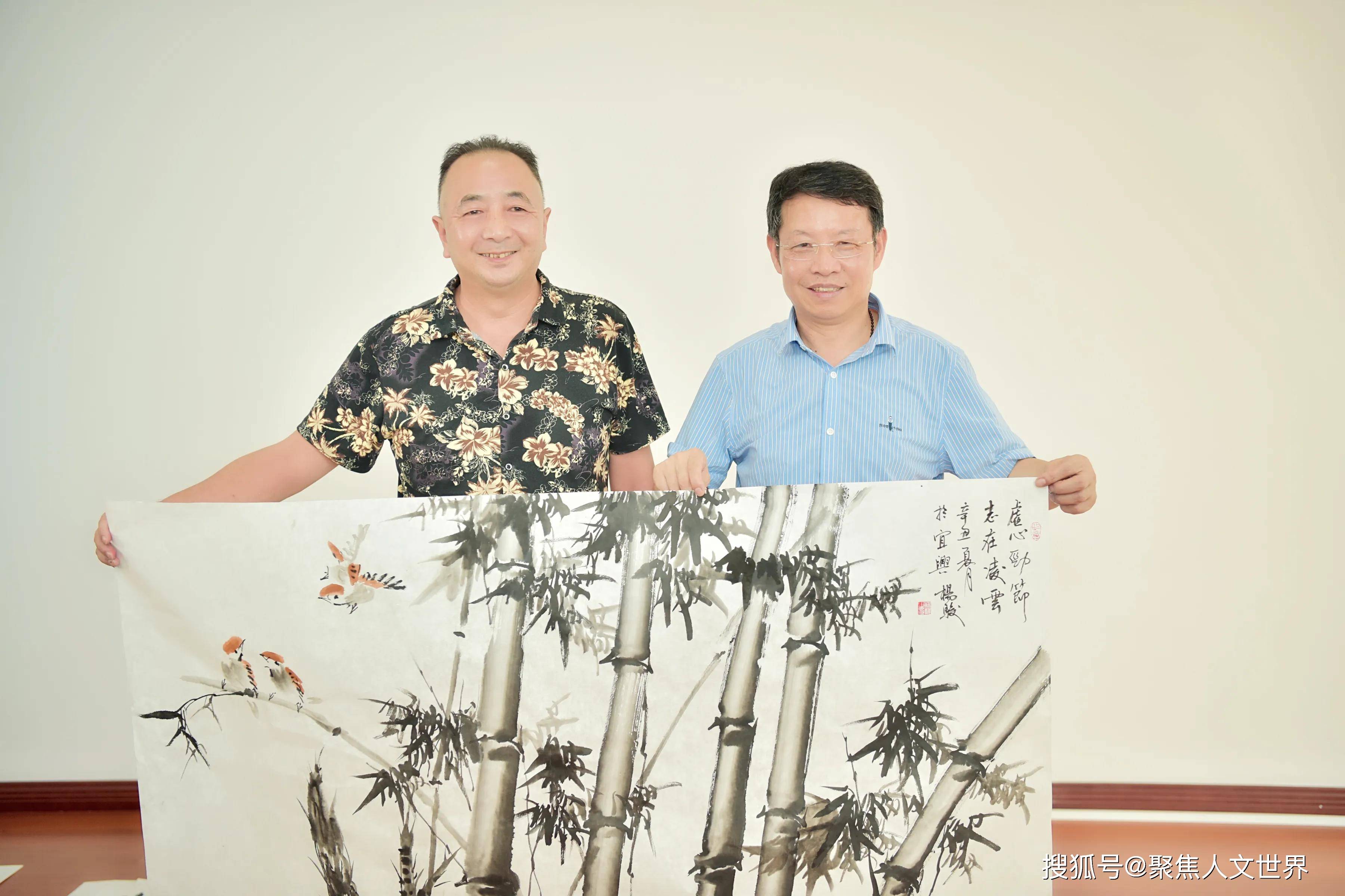 宜兴|宜兴扬子书画学会分会会长：陶政宁