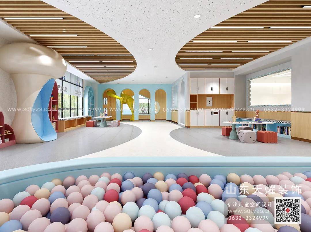 设计|有 “艺” 又有 “料” 的高颜值亲子园【儿童空间设计】