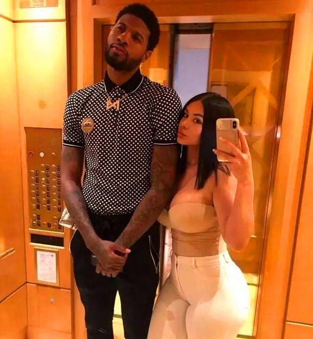 nba球员的审美怎么样看看保罗乔治的女友安东尼妻子就知道了