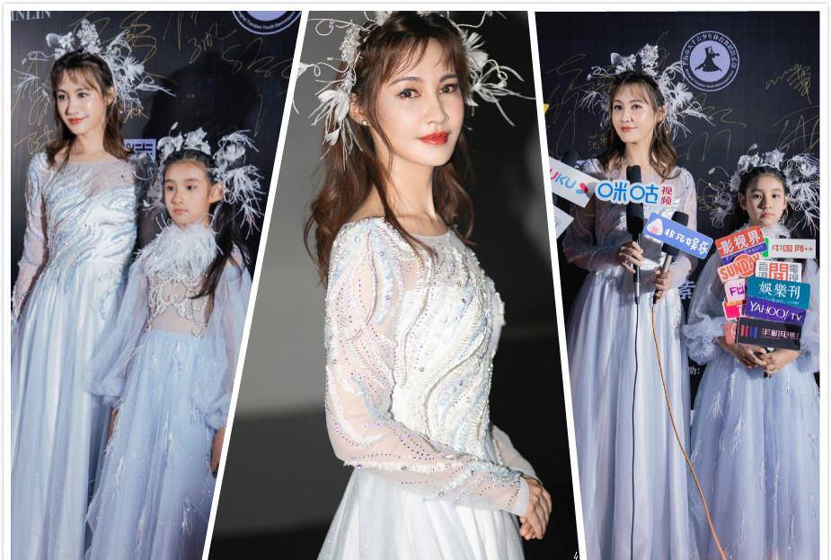 女儿|杨雪真的好嫩啊，化浓妆撞脸杨颖，和女儿看着像姐妹一样