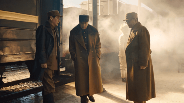 于和伟|大决战：于和伟这一动作诠释出角色在逃避，决意南下并非意气用事