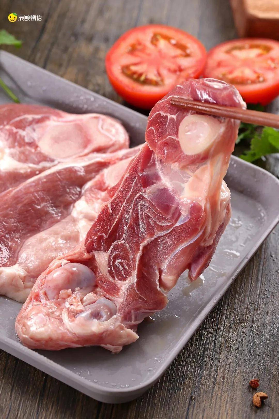 辰颐物语民勤羊肉肉内脂肪适中肉质鲜嫩味道鲜美