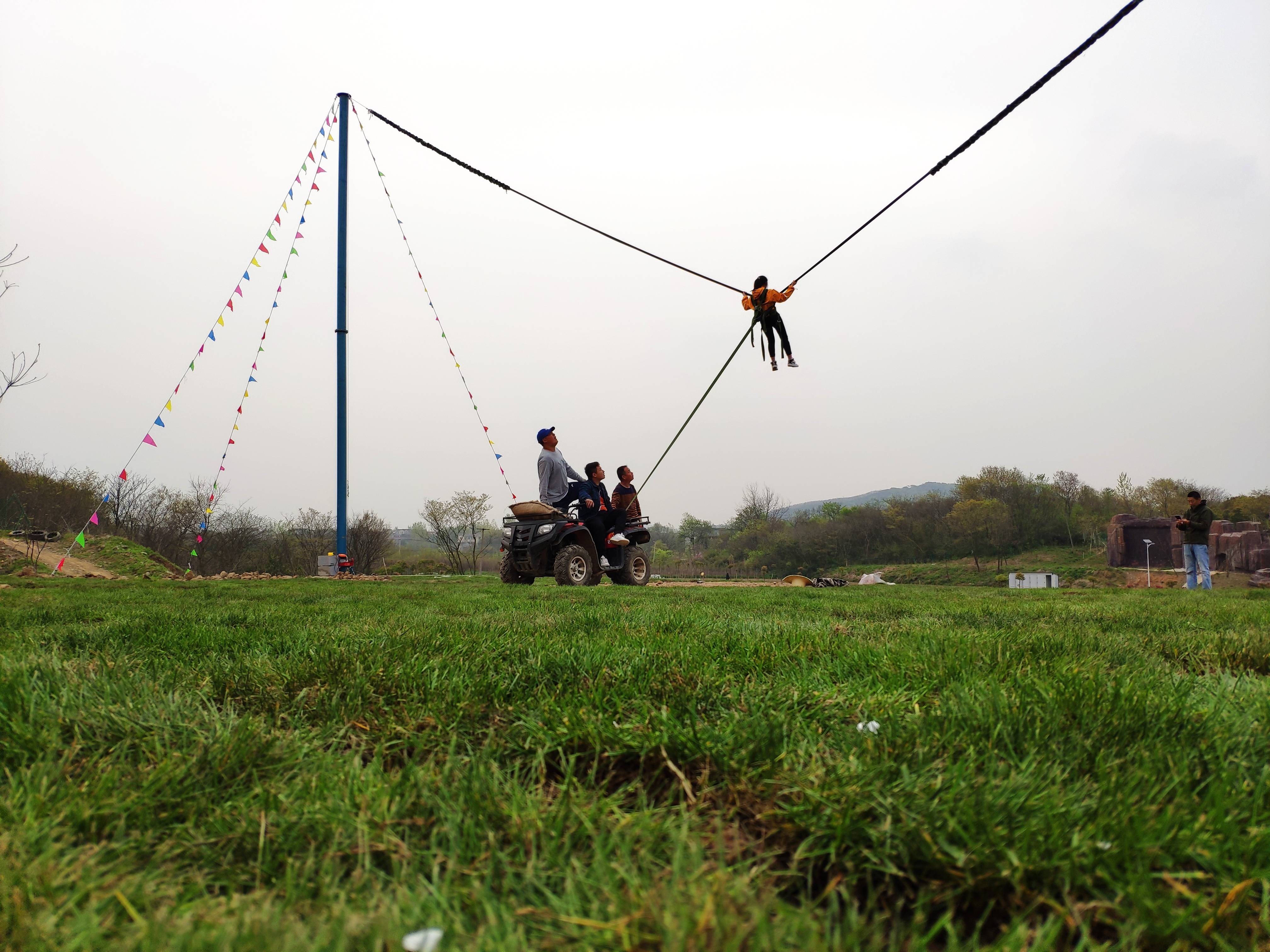 极速部落 | 无动力项目 儿童过山车 人体弹弓_设备