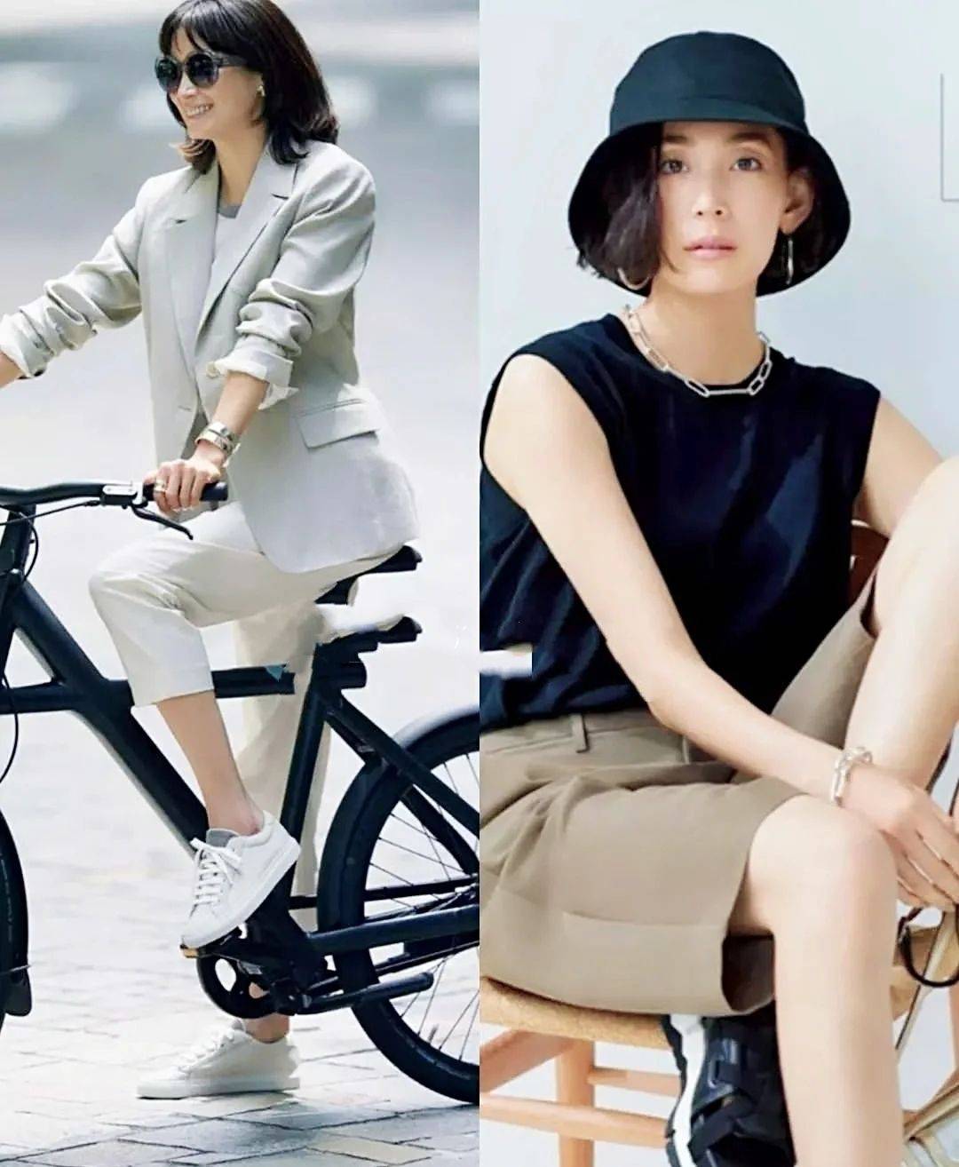 身材|40岁要懂得收敛，日系熟女们钟爱的“减法搭配”，谁穿谁好看