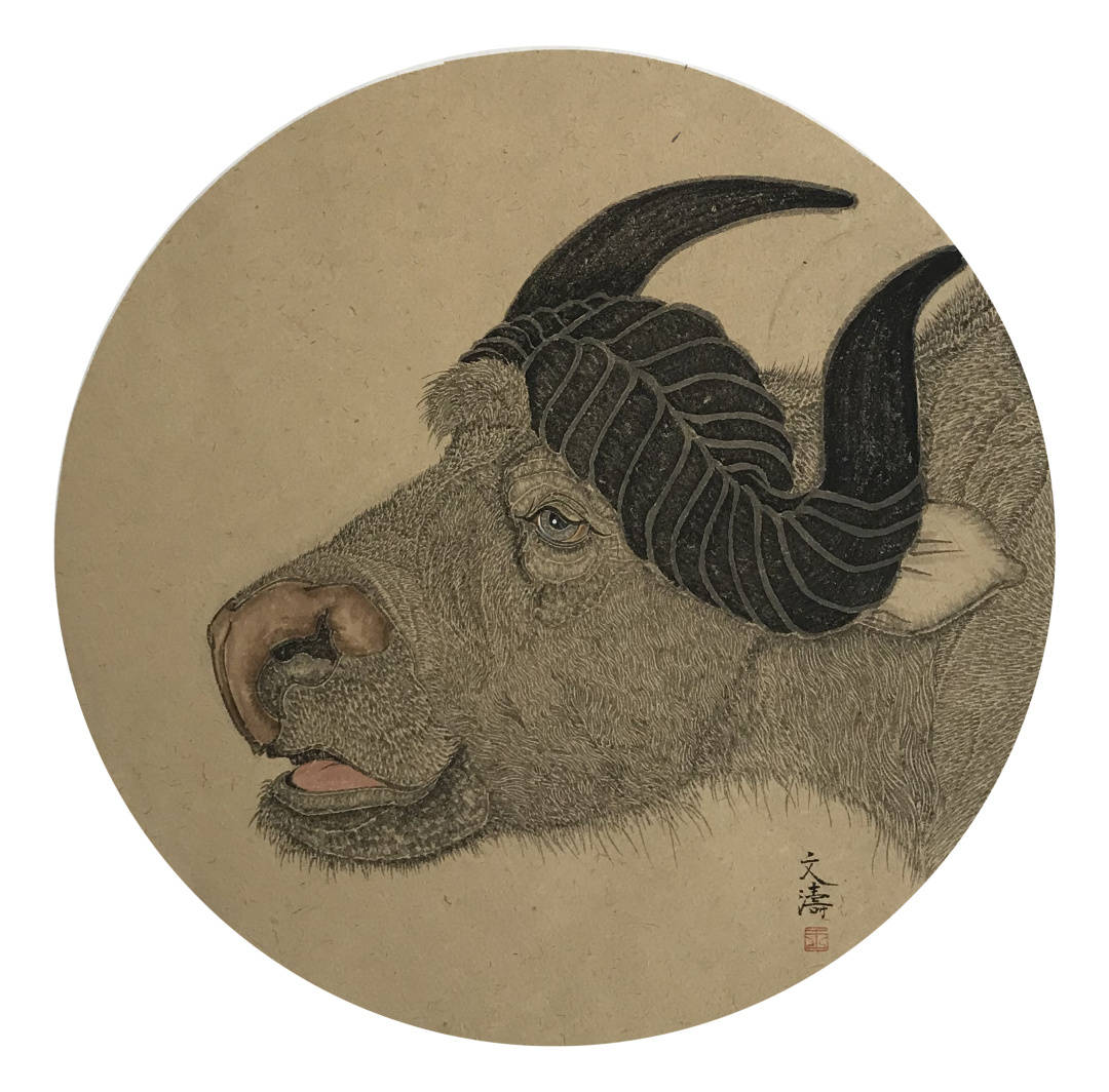 曹玉文王文涛小暑时节在京展扇面书画