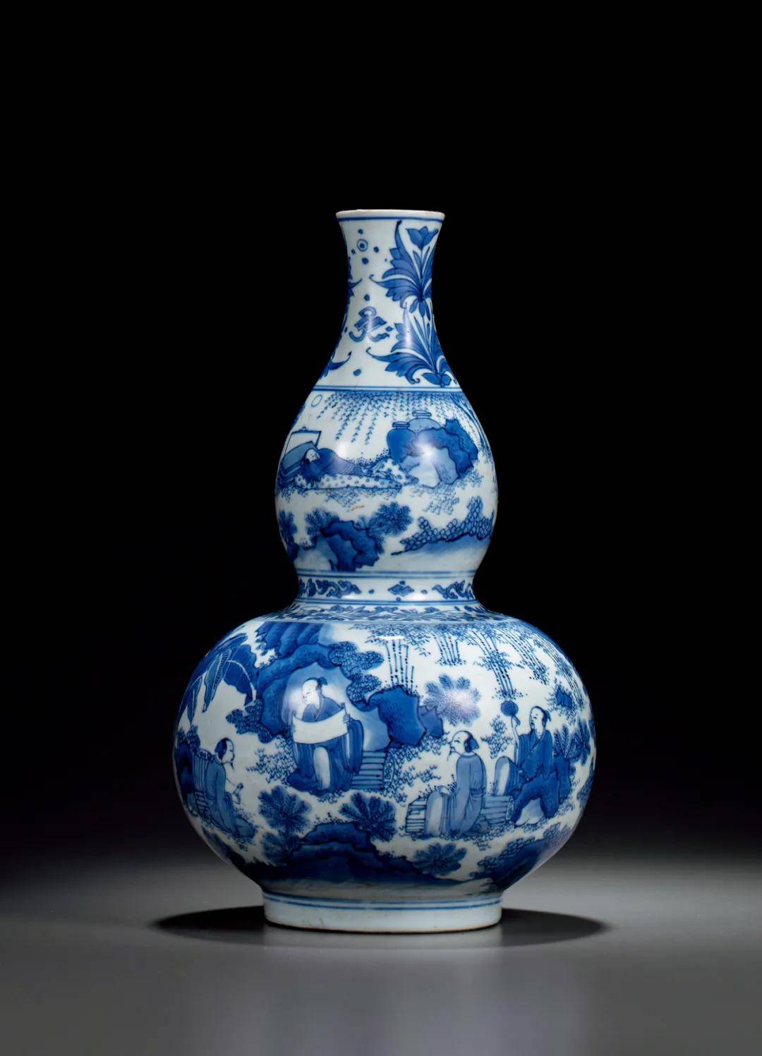 敬和21春拍 明艳舒朗崇祯青花 巴特勒 全网搜