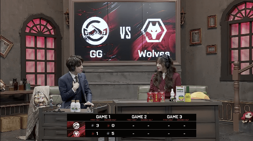 密码机|第五人格2021IVL夏季赛常规赛GG vs Wolves 第一局