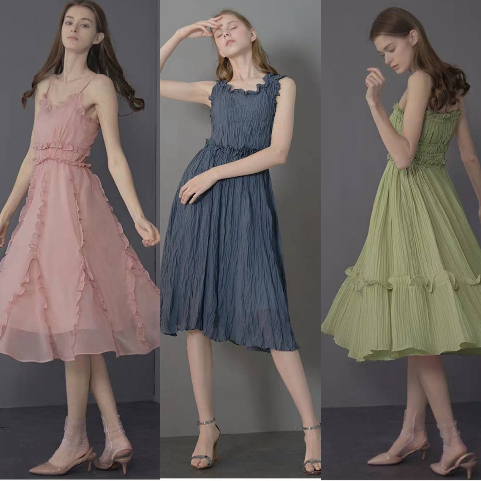 设计|开启夏日清新之旅，这些时尚优雅的连衣裙，pick一件搞定全身