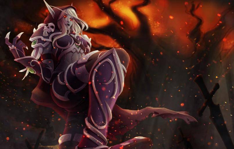 众说纷纭,《魔兽世界》中的希女王算是洗白了吗?_希尔瓦娜斯