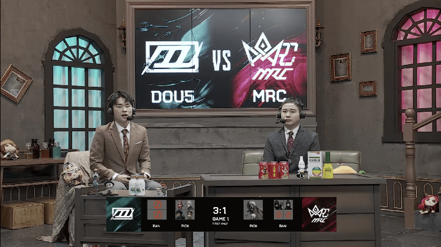 前锋|第五人格2021IVL夏季赛常规赛DOU5 vs MRC 第一局