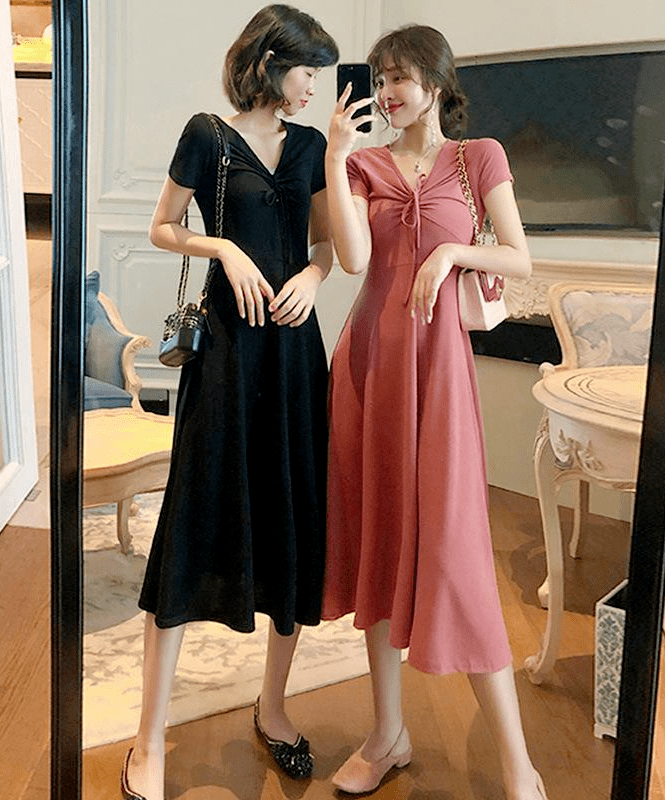 整体|夏天长裙怎么穿搭?长裙这样穿,150-170cm都好看!