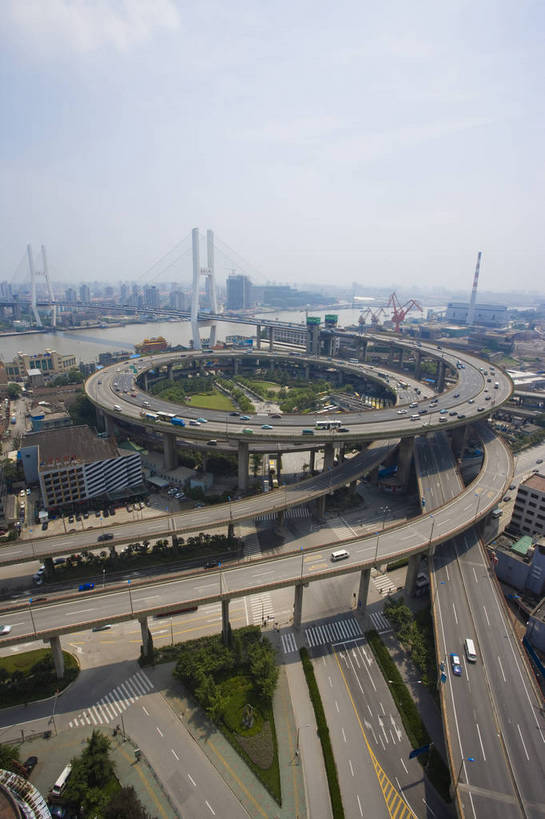 上海南浦大桥立交桥图片