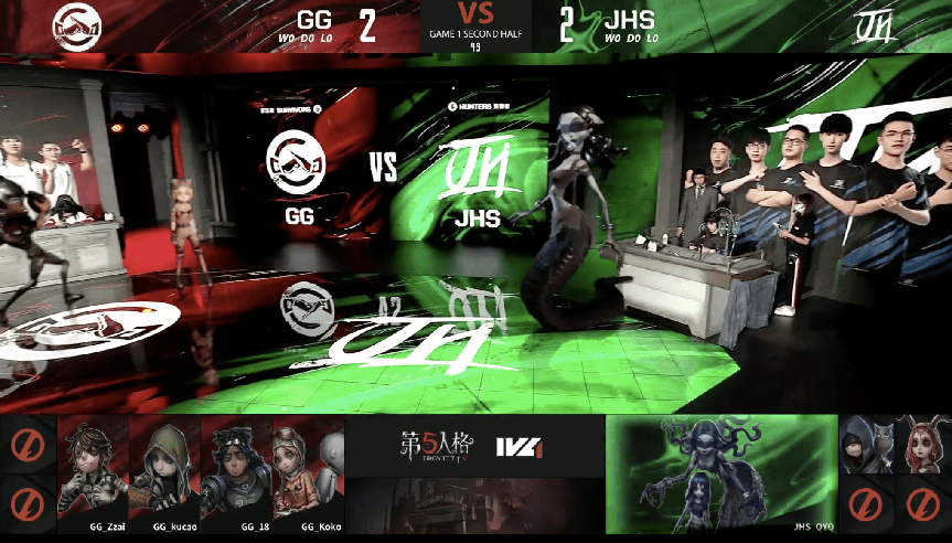 密码机|第五人格2021IVL夏季赛常规赛GG vs JHS第一局