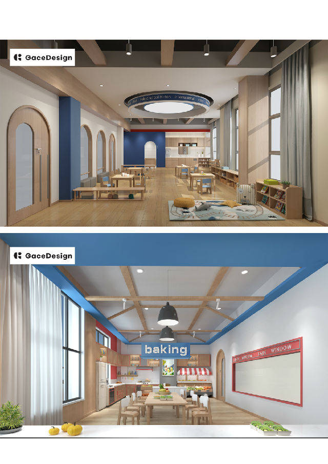 洞箫|集合设计|传统风格幼儿园室内设计有什么要点？