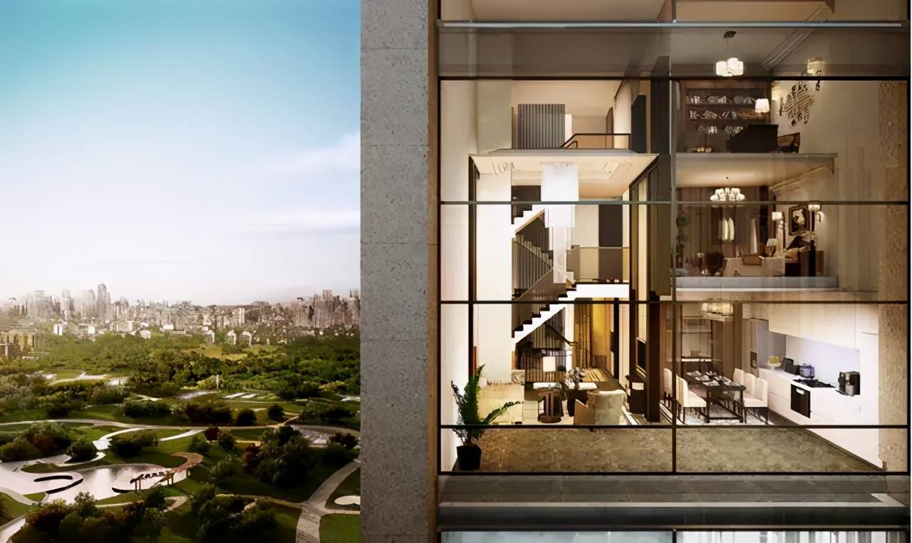 北京新机场 中央服务区 的空中别墅 恒大未来城_小区