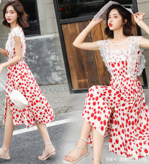 脖颈|可盐可甜的逆龄连衣裙，演绎邻家女孩的清纯，释放青春的活力