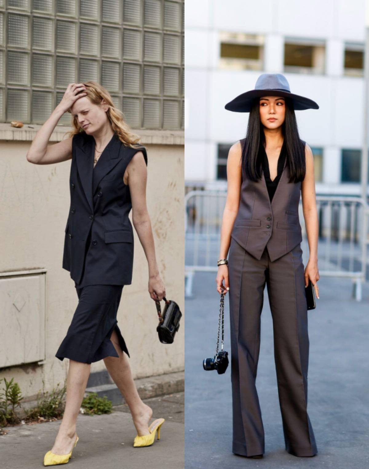 马甲|炎炎夏日嫌西装太热？那就把袖子“拆”了变西装马甲，时髦又个性