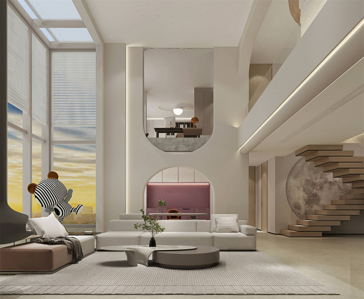 王江新世界卓著月光下的家让爱发芽的视觉艺术馆