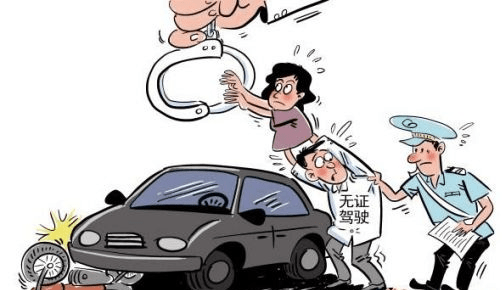 驾车反面典型来了大哥将处罚buff叠满了无证酒驾报废车去治脚