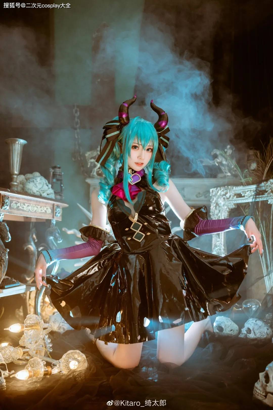 Miku|初音未来小恶魔cos，超级无敌可爱，不管怎么样都好可爱