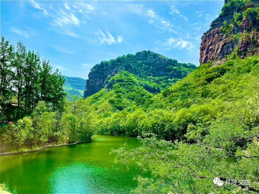 此情此景|美！雨后的井陉苍岩山！