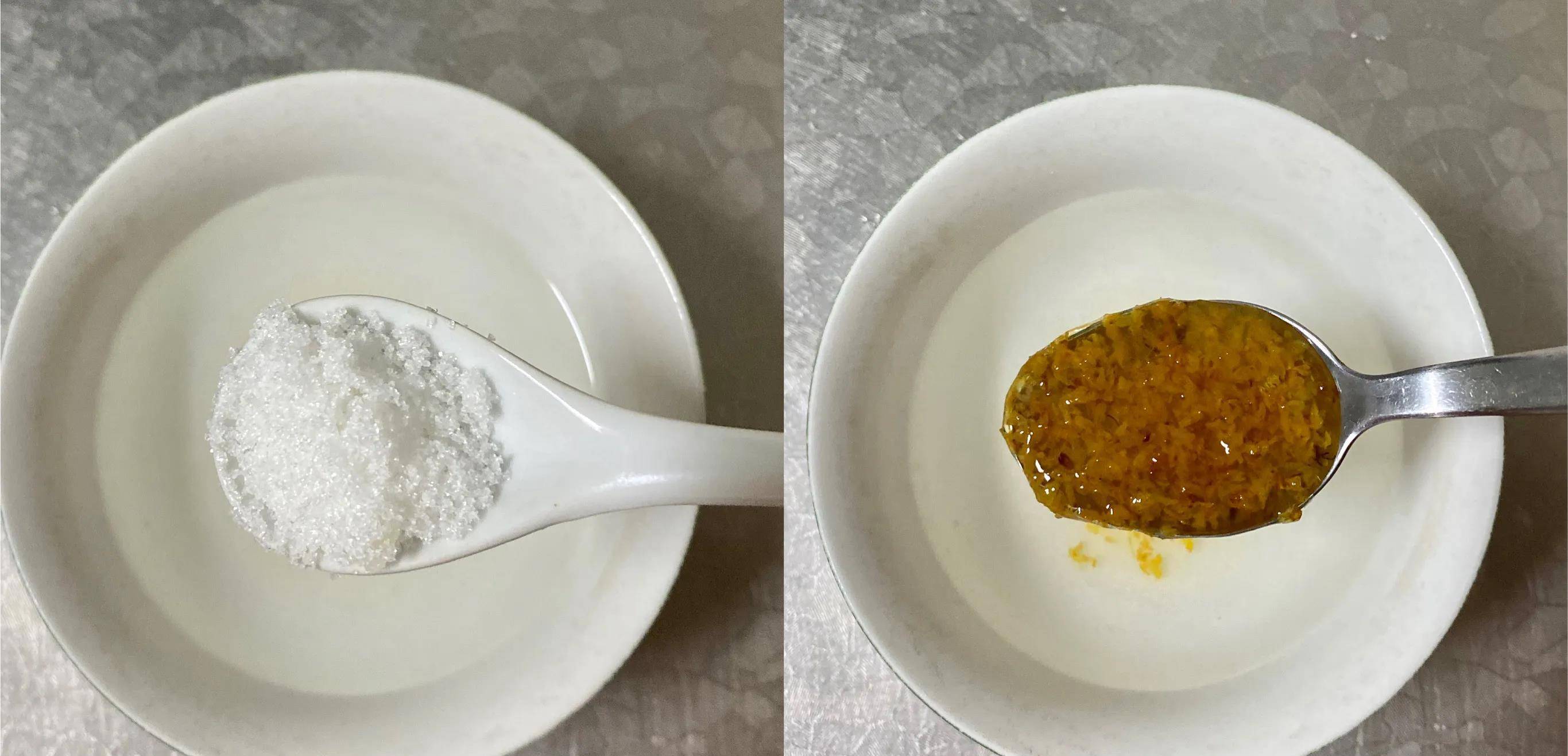 桂花|秋天早餐喝这碗粥，配上3块桂花糯米糍，暖暖的甜甜的，太舒服了