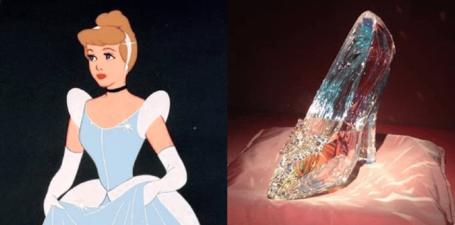 整体|现实中迪士尼公主的鞋子，爱洛公主鞋子很难驾驭，水晶鞋一眼惊艳